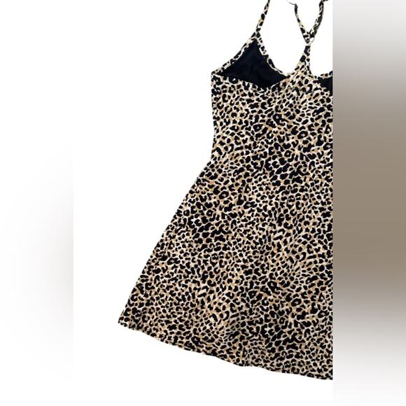Outdoor Voices The Exercise Dress NEW Version Leopard Print Tennis Running XS - Picture 9 of 16